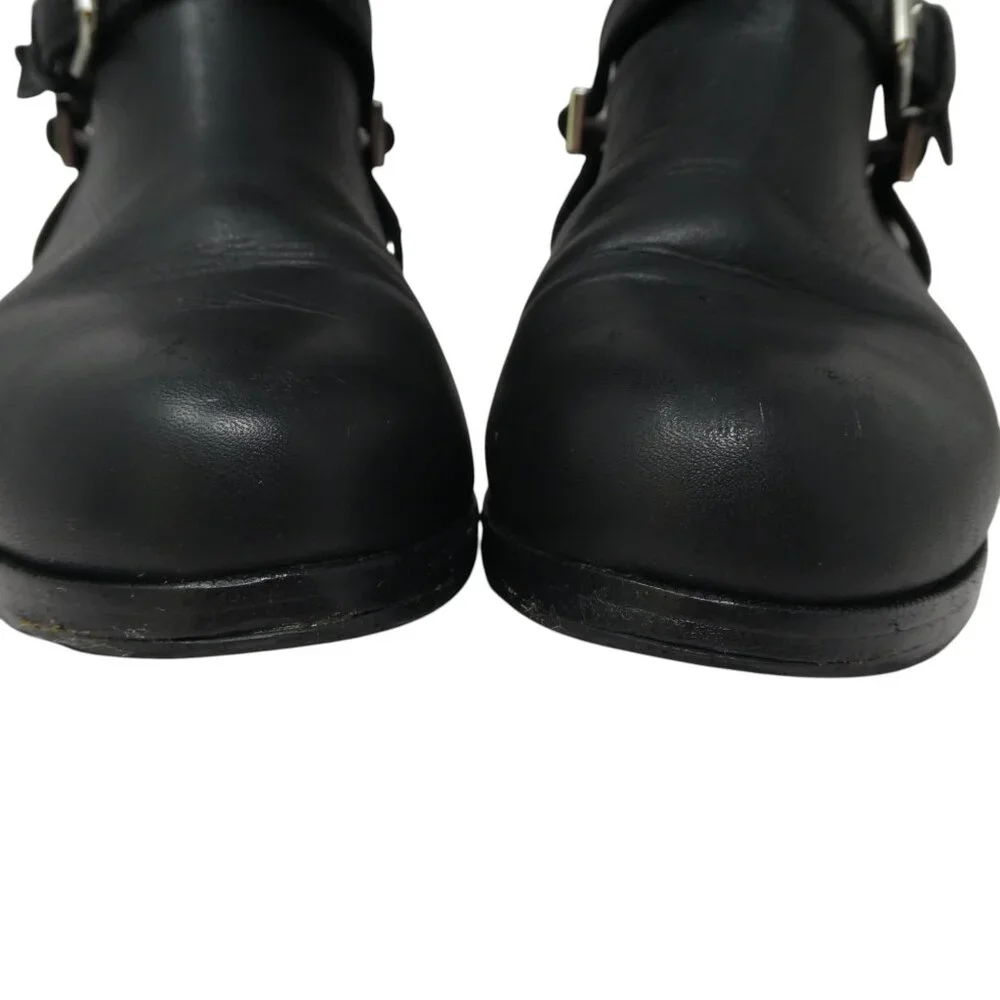 Pour La Victoire Marne Black Leather Harness‎ Riding Equestrian Boots